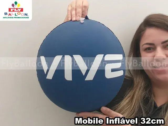 Mobile inflável promocional Vive