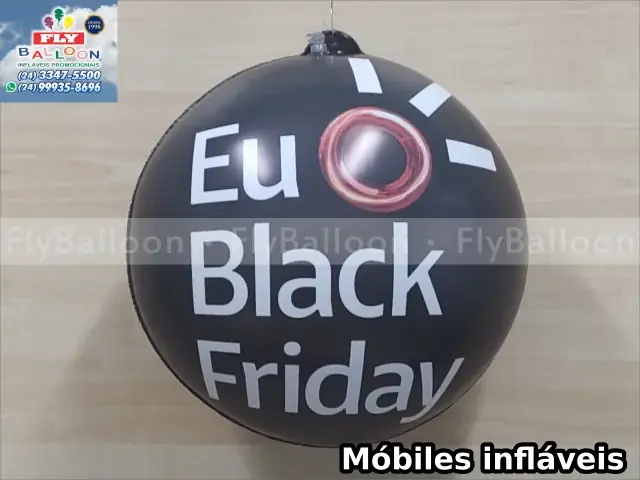 Mobile inflável promocional Claro Black Friday