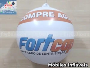 mobiles infláveis promocionais fortcap